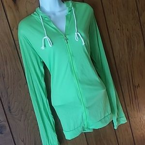NWOT Fluorescent Green Jacket